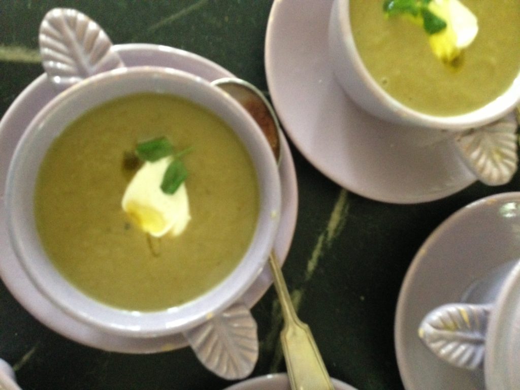 Celery-Celery Root Soup by Phoebe Cole-Smith
