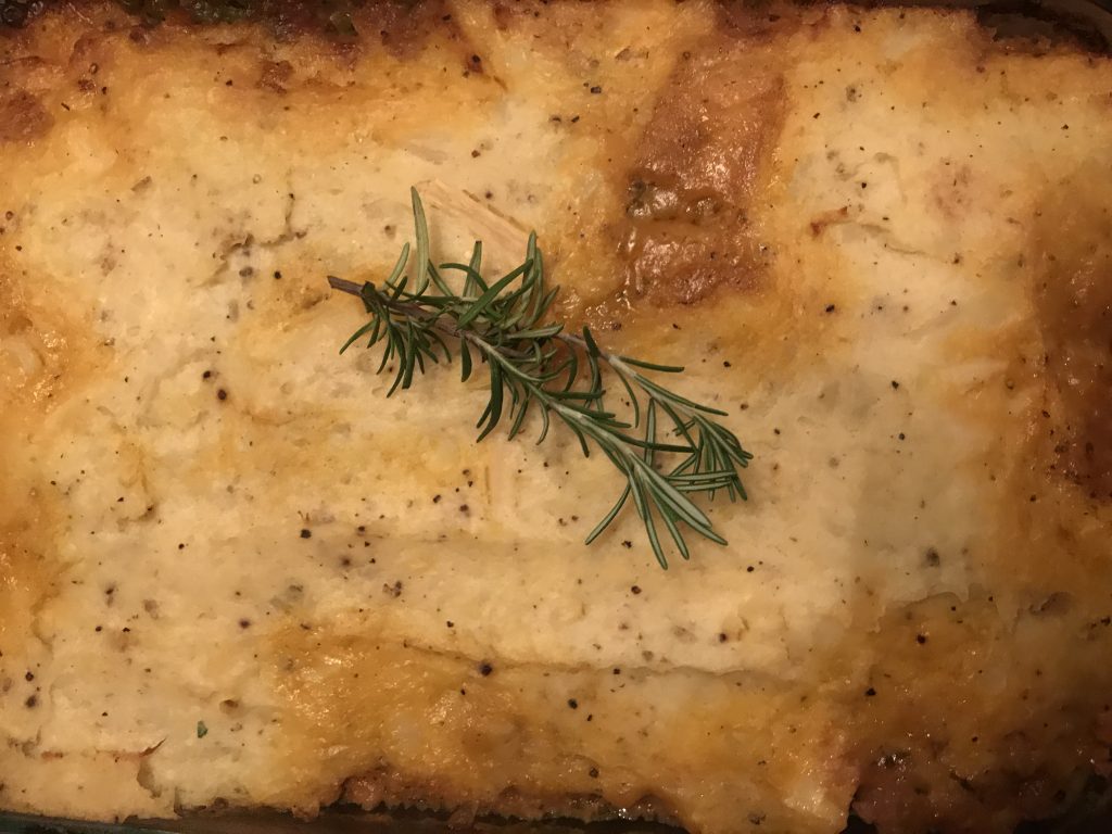 SHEPHERD’S PIE, by Phoebe Cole-Smith of Dirt Road Farm