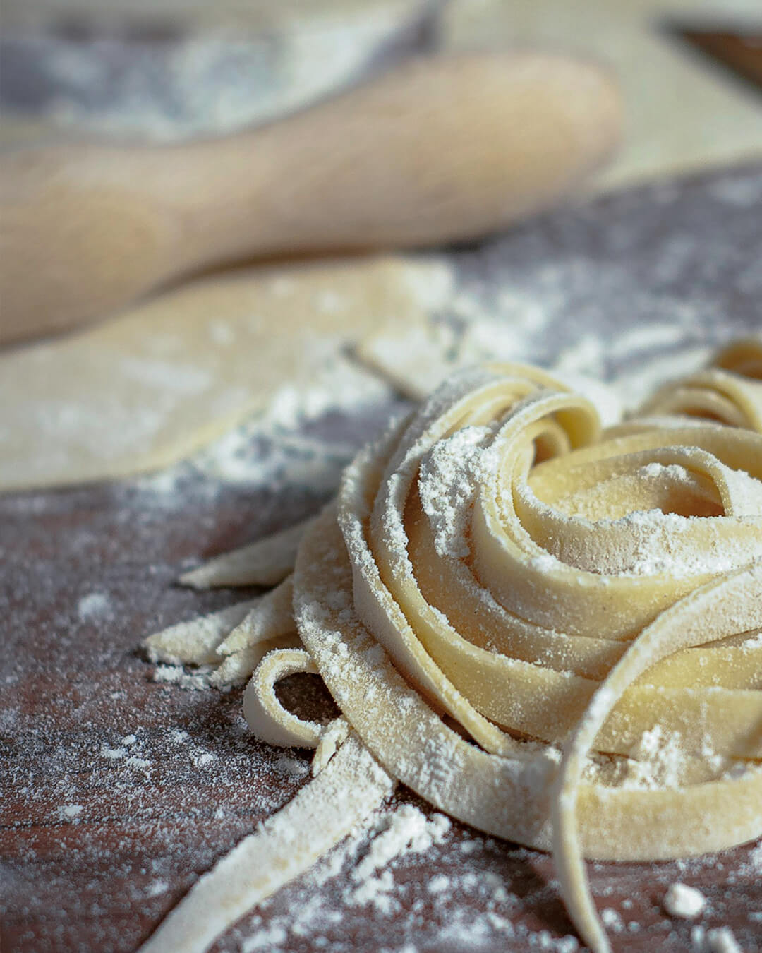 fresh uncooked pasta