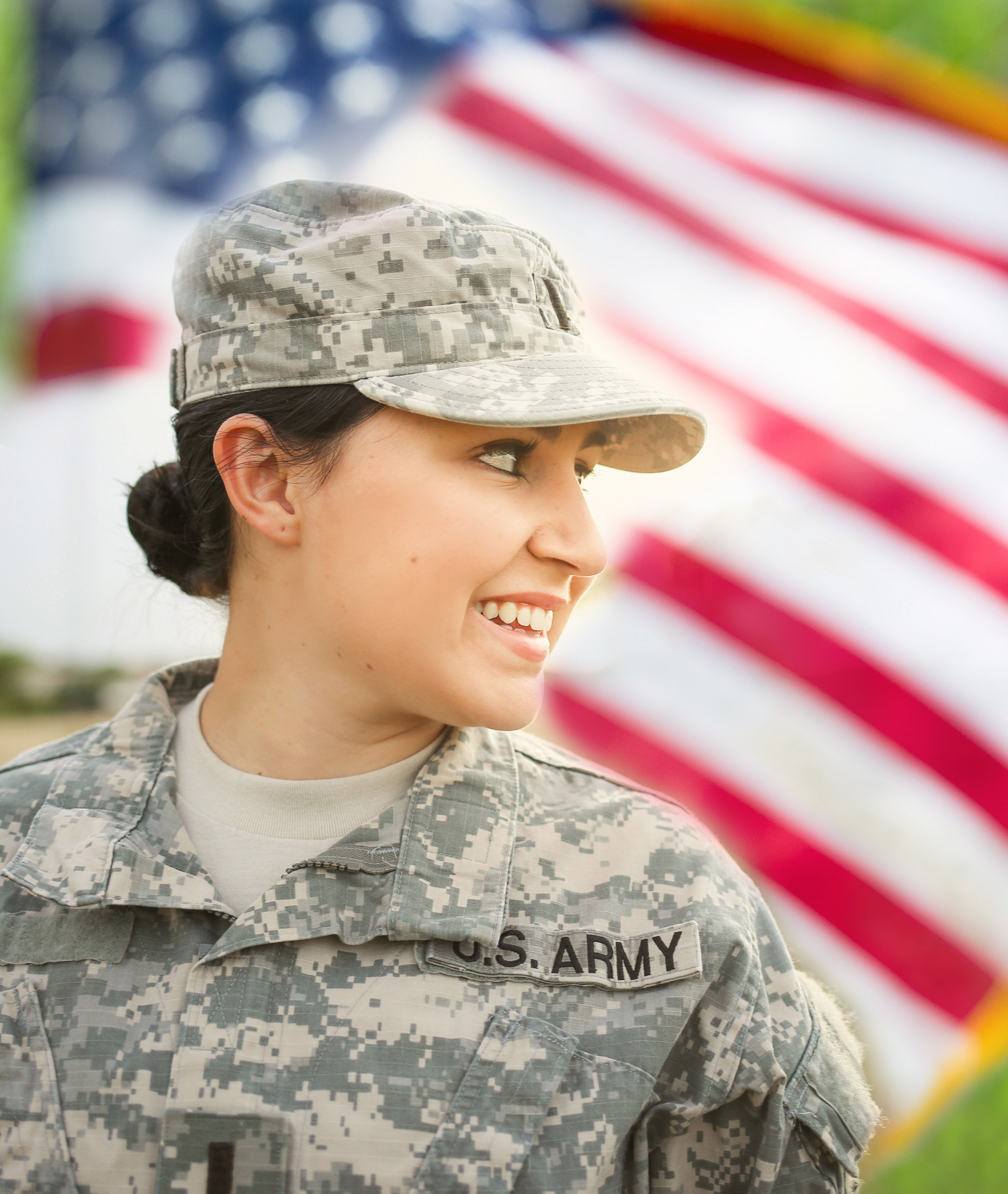 Female veteran