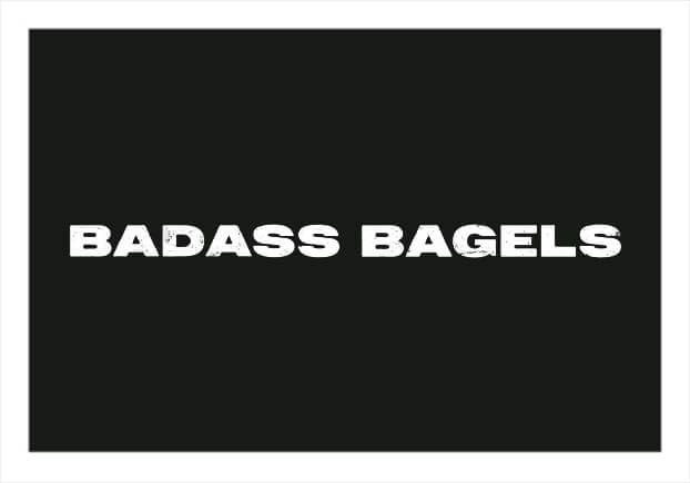 bad ass bagels logo