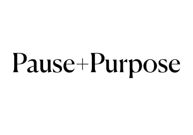 Pause + Purpose logo